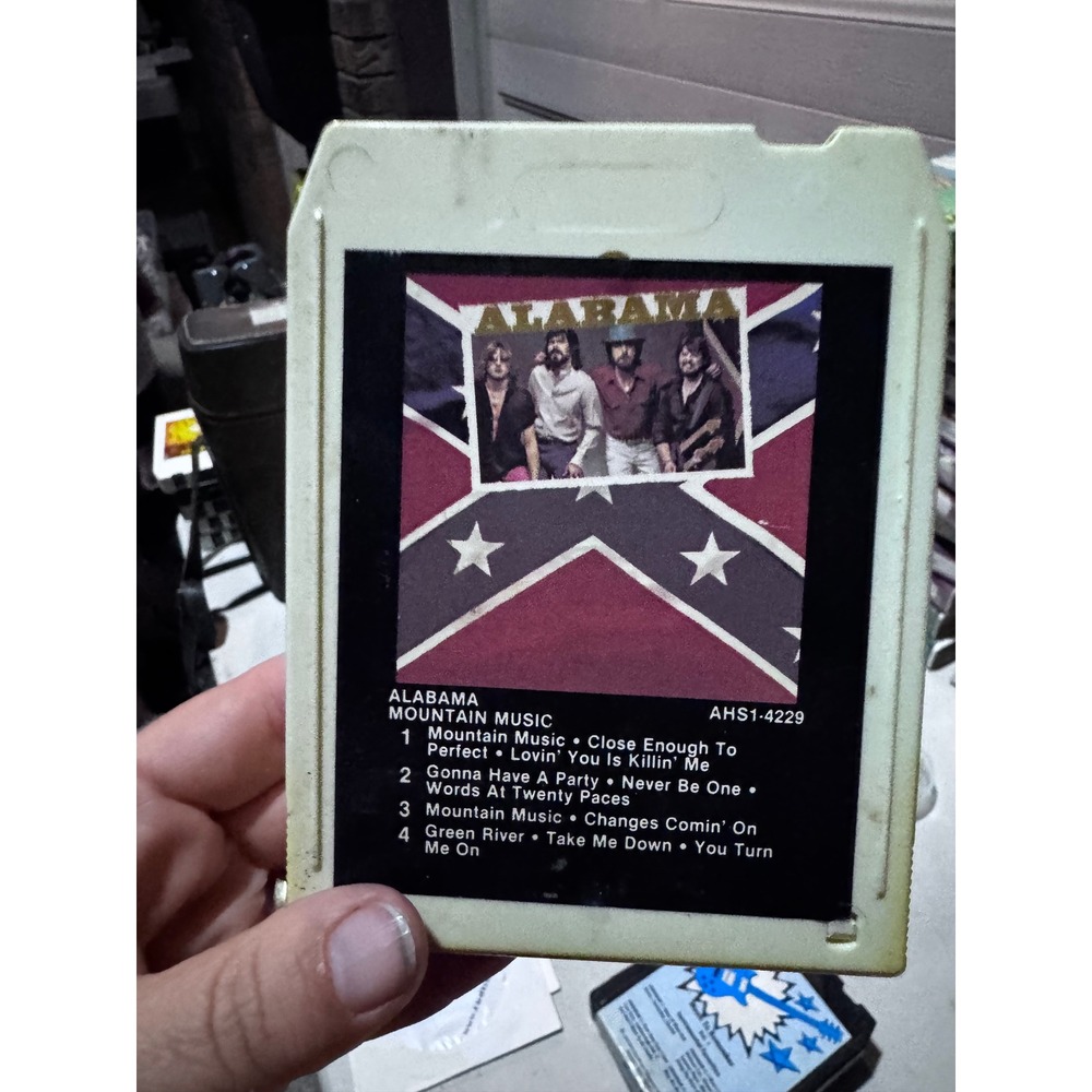 Alabama Mountain Music 8-Track Tape Vintage Country Music Album AHS1-4229